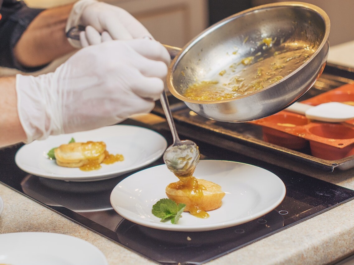 cooking for restaurants